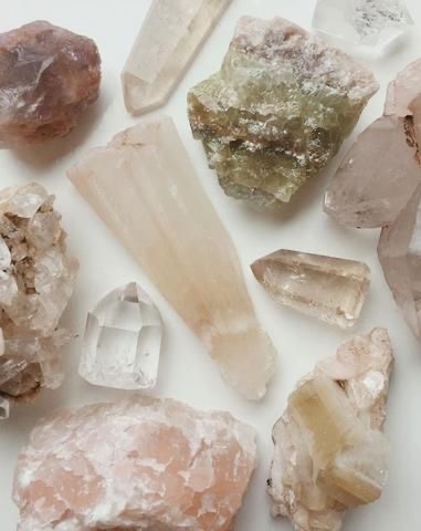 Picture of spiritual crystals